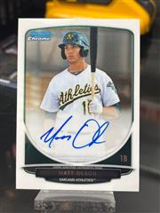 Matt Olson 2013 Bowman Chrome On-Card Auto Prospect Rookie Card RC